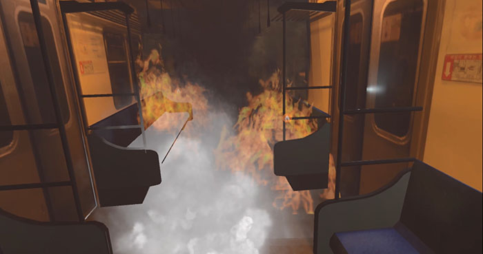 Fire escape VR
